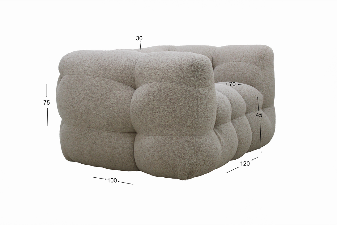 "Puffy Sofa Set by Timber Land Furniture - Plush Comfort with Modern Style"