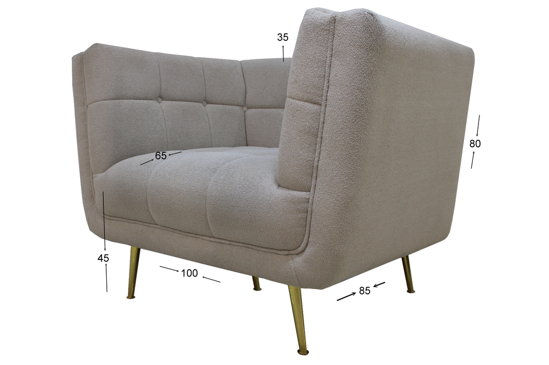 7-Seater Box Model Sofa Set by Timber Land Furniture - Modern and Durable Living Room Furniture