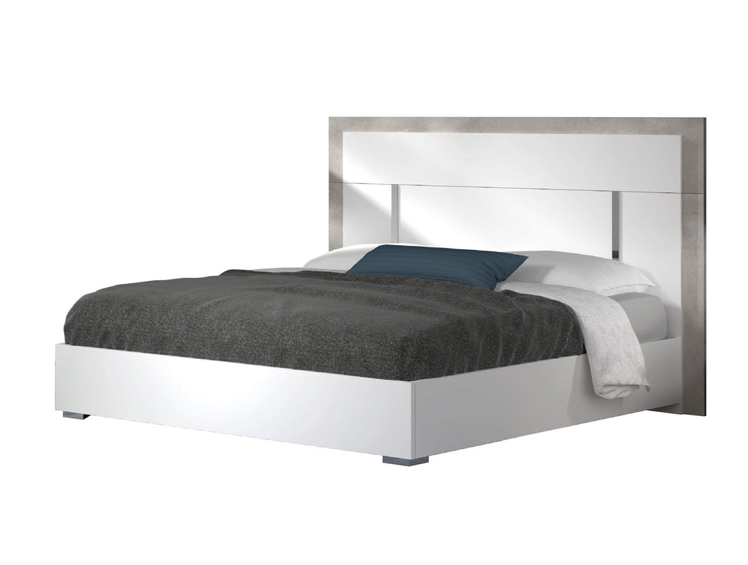 Ada Bedroom Set with bed, wardrobe, and bedside tables - Timber Land Furniture