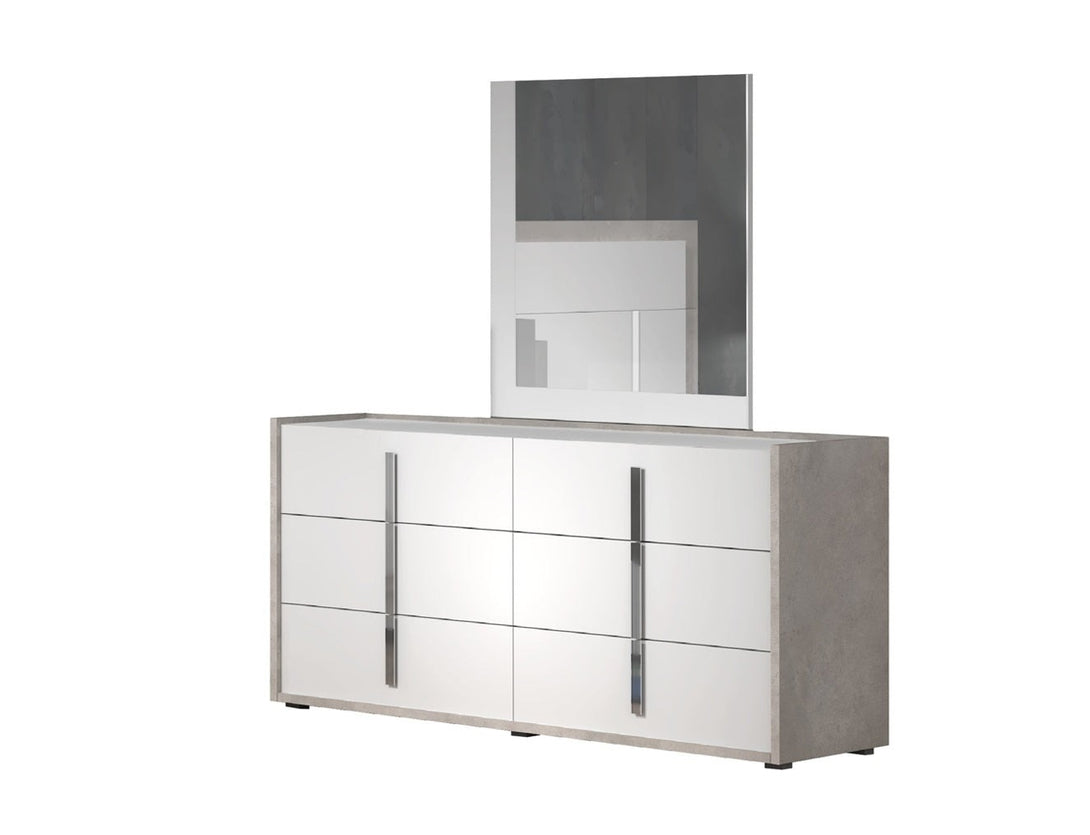 Ada Bedroom Set with bed, wardrobe, and bedside tables - Timber Land Furniture