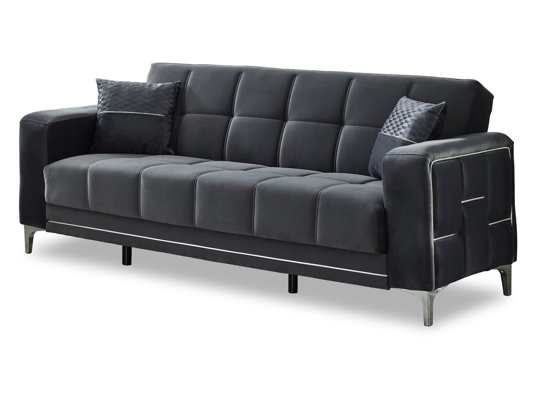Alice Living Room Sofa Set - Elegant sofa with wooden frame and plush seating
