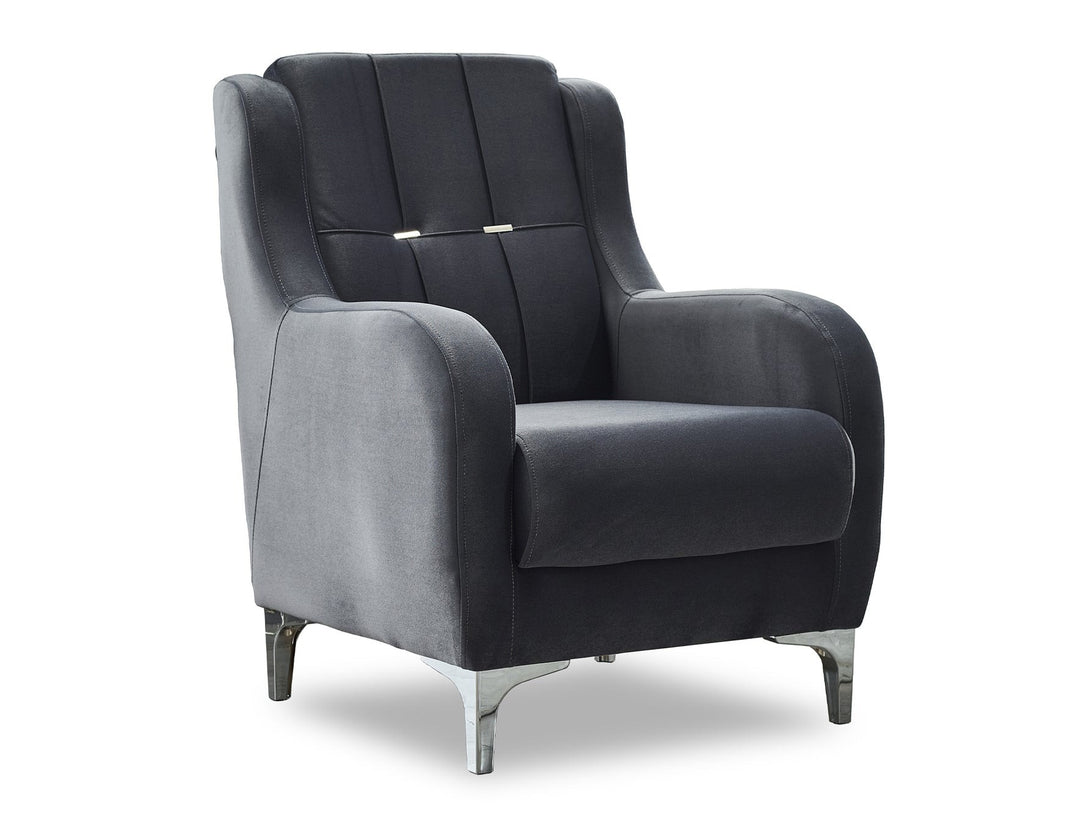 Alice Living Room Sofa Set - Elegant sofa with wooden frame and plush seating