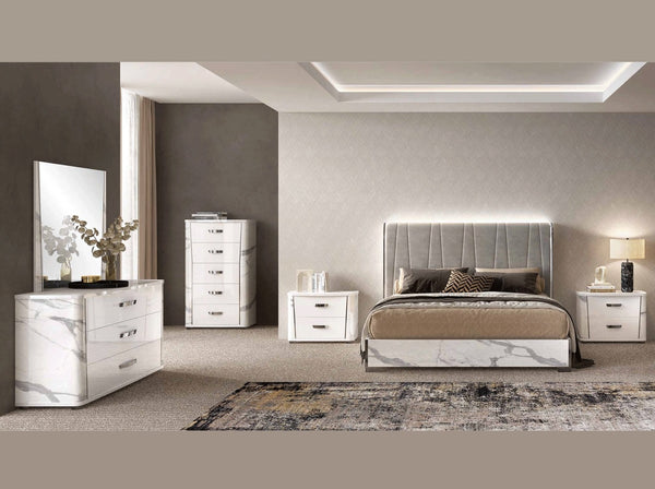 Anna Platform Bed with minimalist design and sturdy platform base