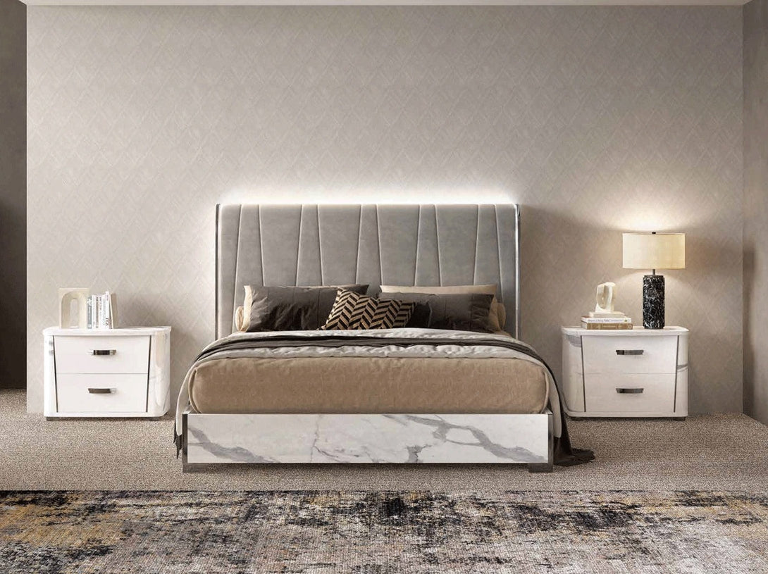Anna Platform Bed with minimalist design and sturdy platform base
