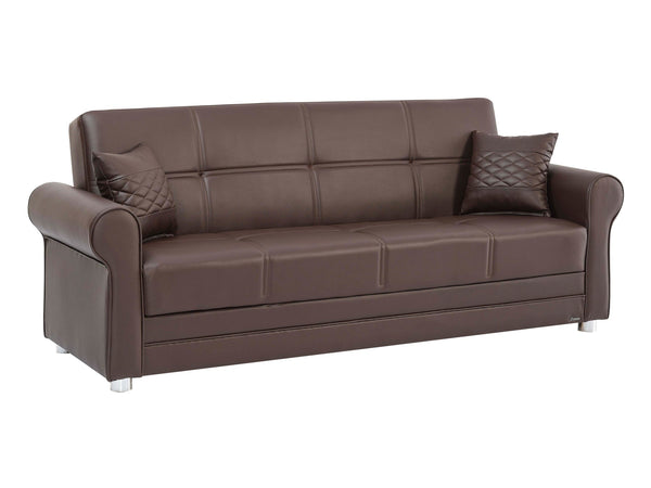 Avalon Otto Convertible Leather Sofa