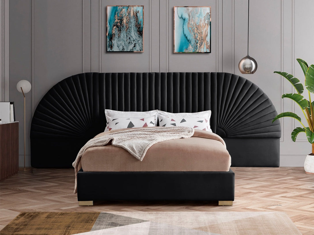 Cleo Bedroom Set with bed, wardrobe, and bedside tables - Timber Land Furniture