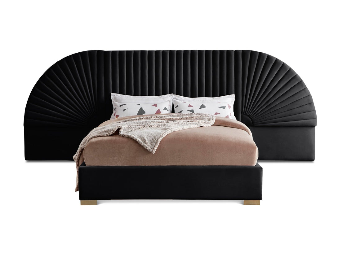 Cleo Bedroom Set with bed, wardrobe, and bedside tables - Timber Land Furniture