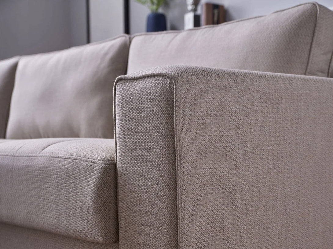 Cooper Sectional Sofa - Modern L-shape sectional with customizable fabric