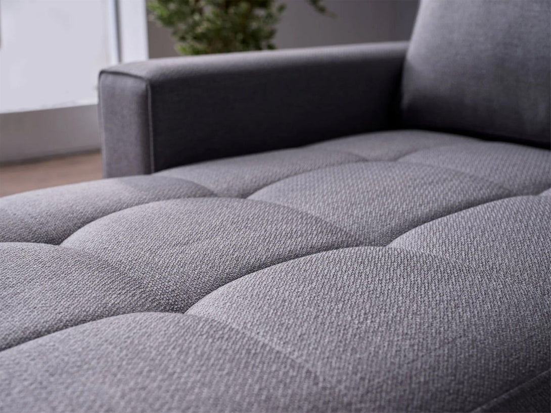 Cooper Sectional Sofa - Modern L-shape sectional with customizable fabric