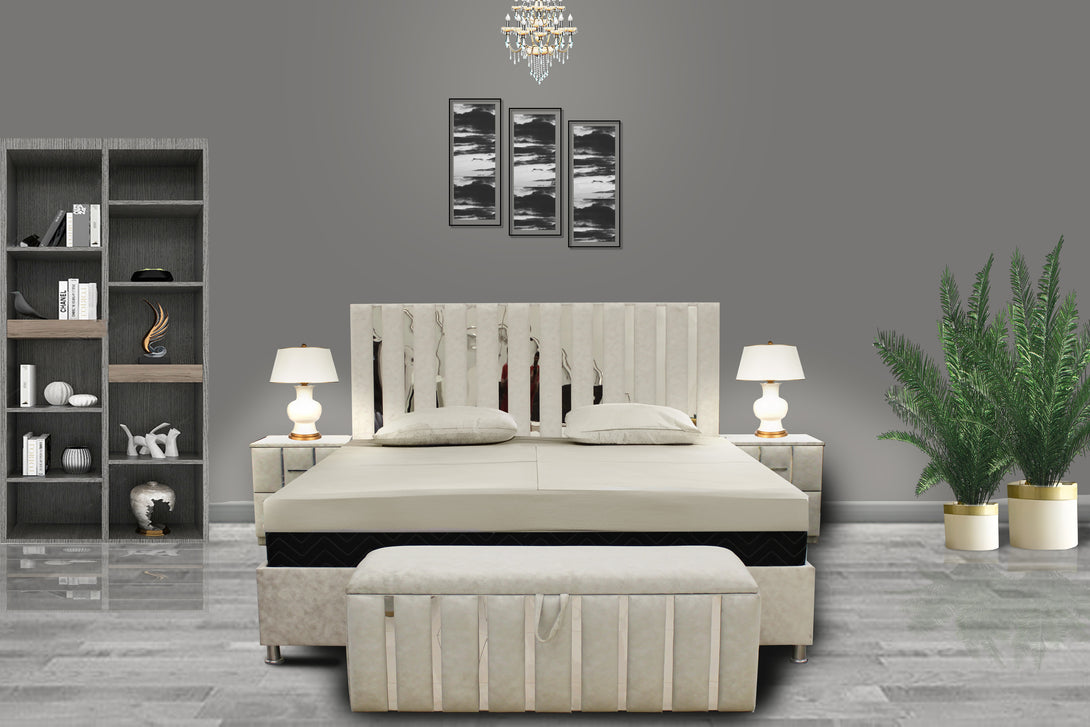 Elite Platform Bed 180x200 cm by Timber Land Furniture - Modern and Elegant Bed for Luxurious Bedrooms