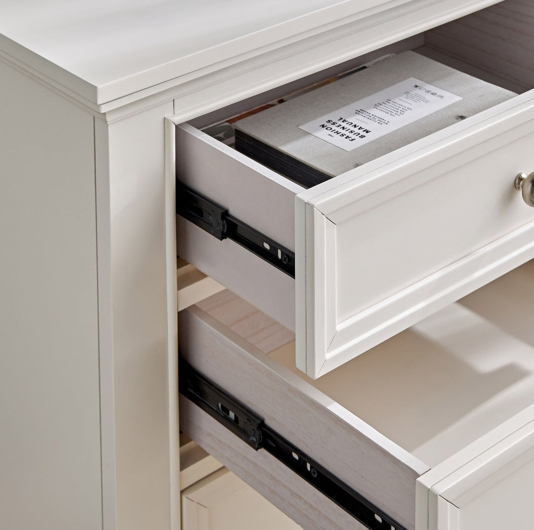 Estate Bedroom Set with sleek design, luxurious aesthetics, and spacious storage