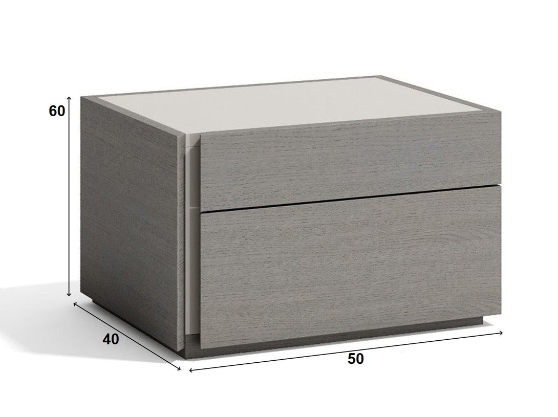 Faro Bedroom Set with bed, wardrobe, and bedside tables - Timber Land Furniture