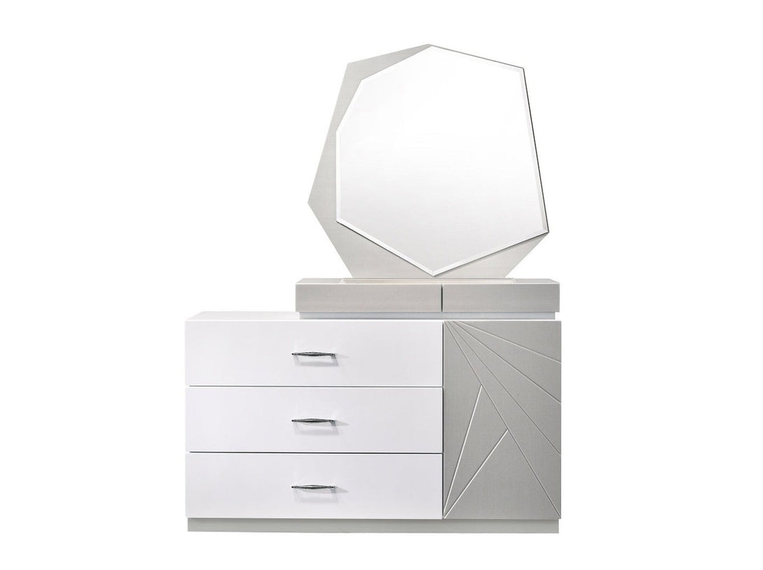 Florence Bedroom Set with bed, wardrobe, and bedside tables - Timber Land Furniture