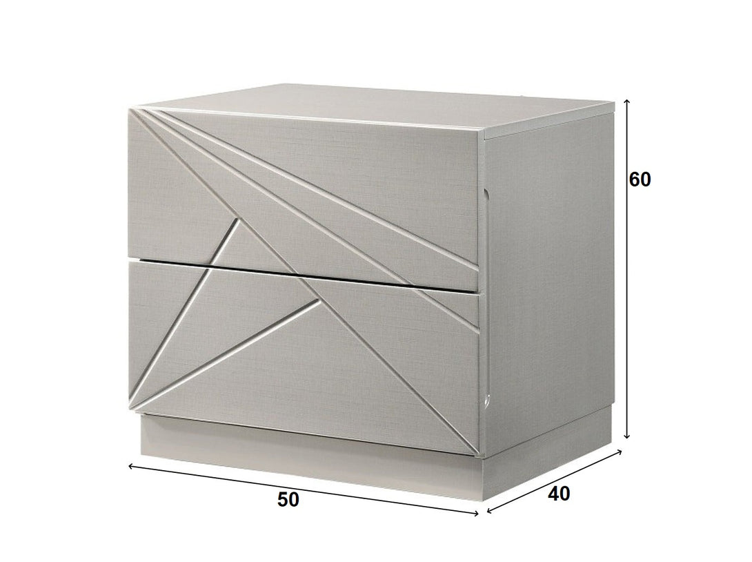 Florence Bedroom Set with bed, wardrobe, and bedside tables - Timber Land Furniture