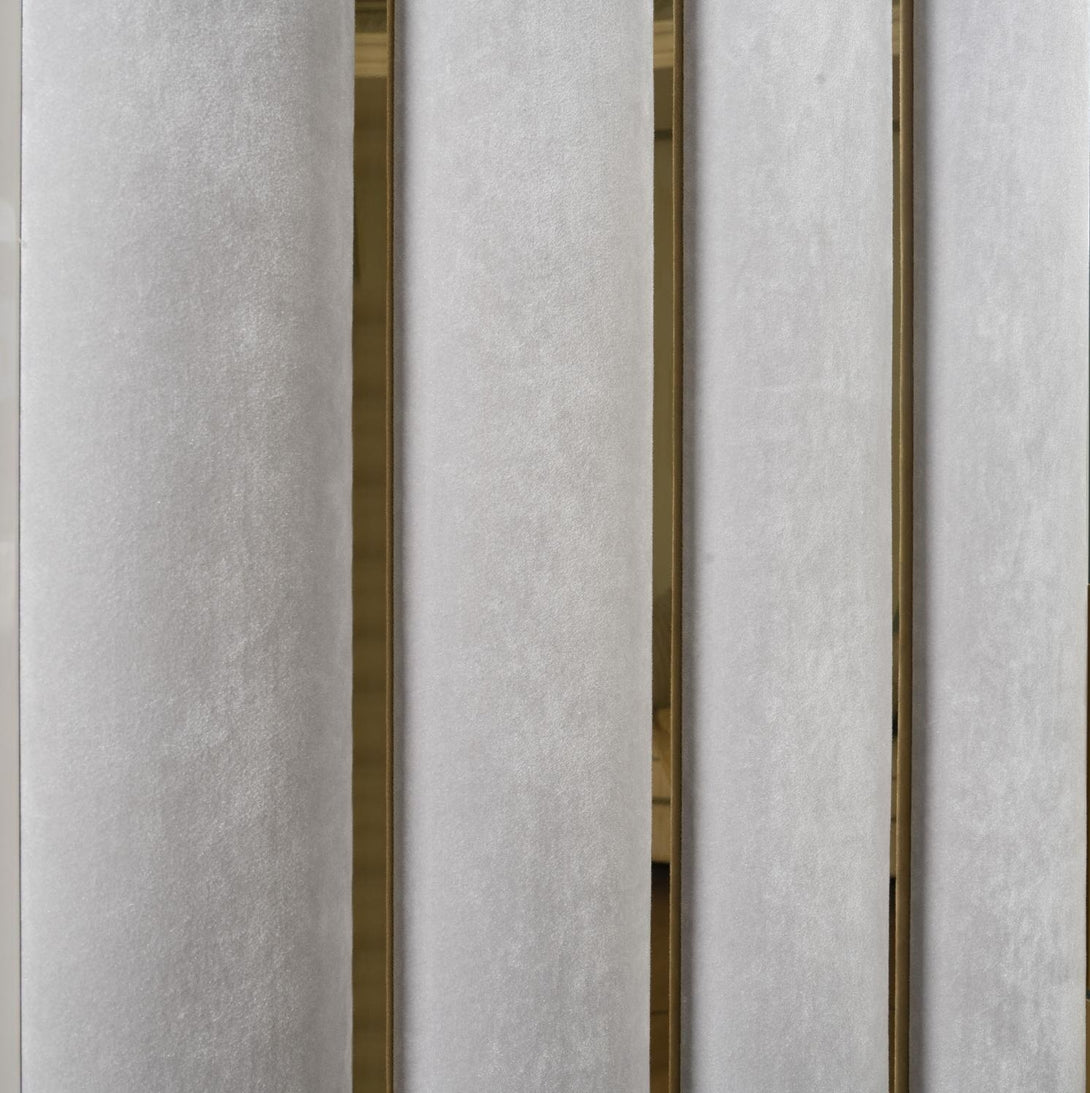 Heafield 6 Door Wardrobe with spacious storage, shelves, and hanging sections, perfect for modern bedroom organization.