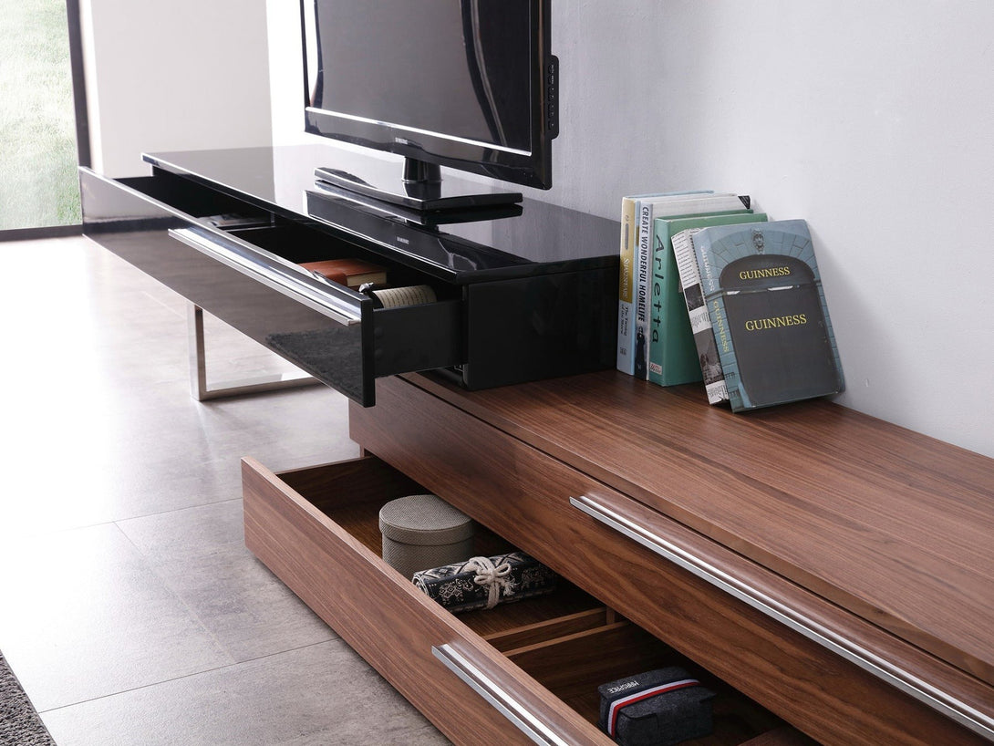 Hudson 101.3" Wide 3 Drawer TV Stand | Stylish & Spacious TV Unit
