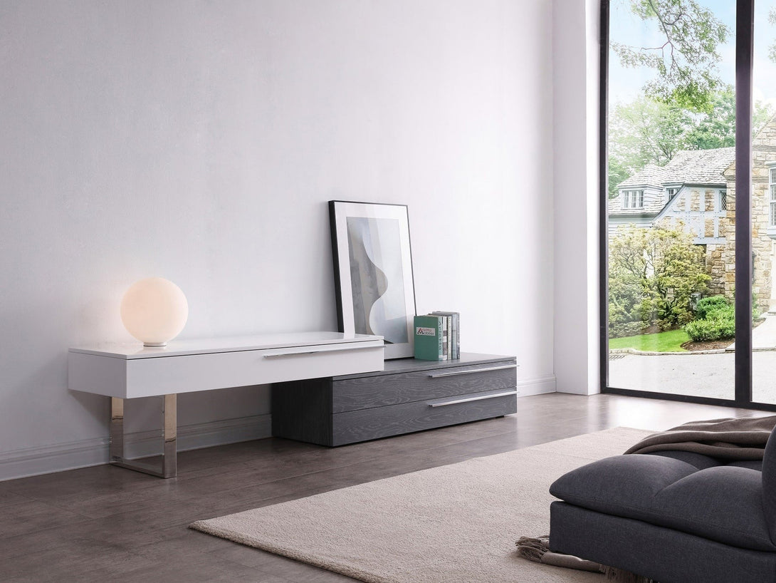 Hudson 101.3" Wide 3 Drawer TV Stand | Stylish & Spacious TV Unit
