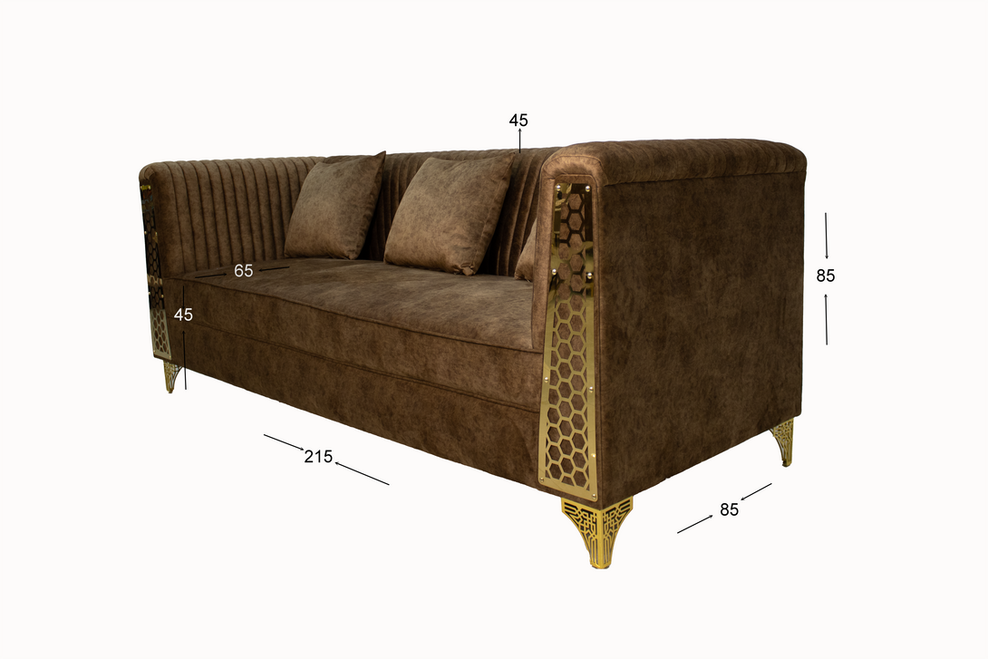 Intra Living Room Set by Timber Land Furniture - Modern and Elegant Sofa Set for Contemporary Living