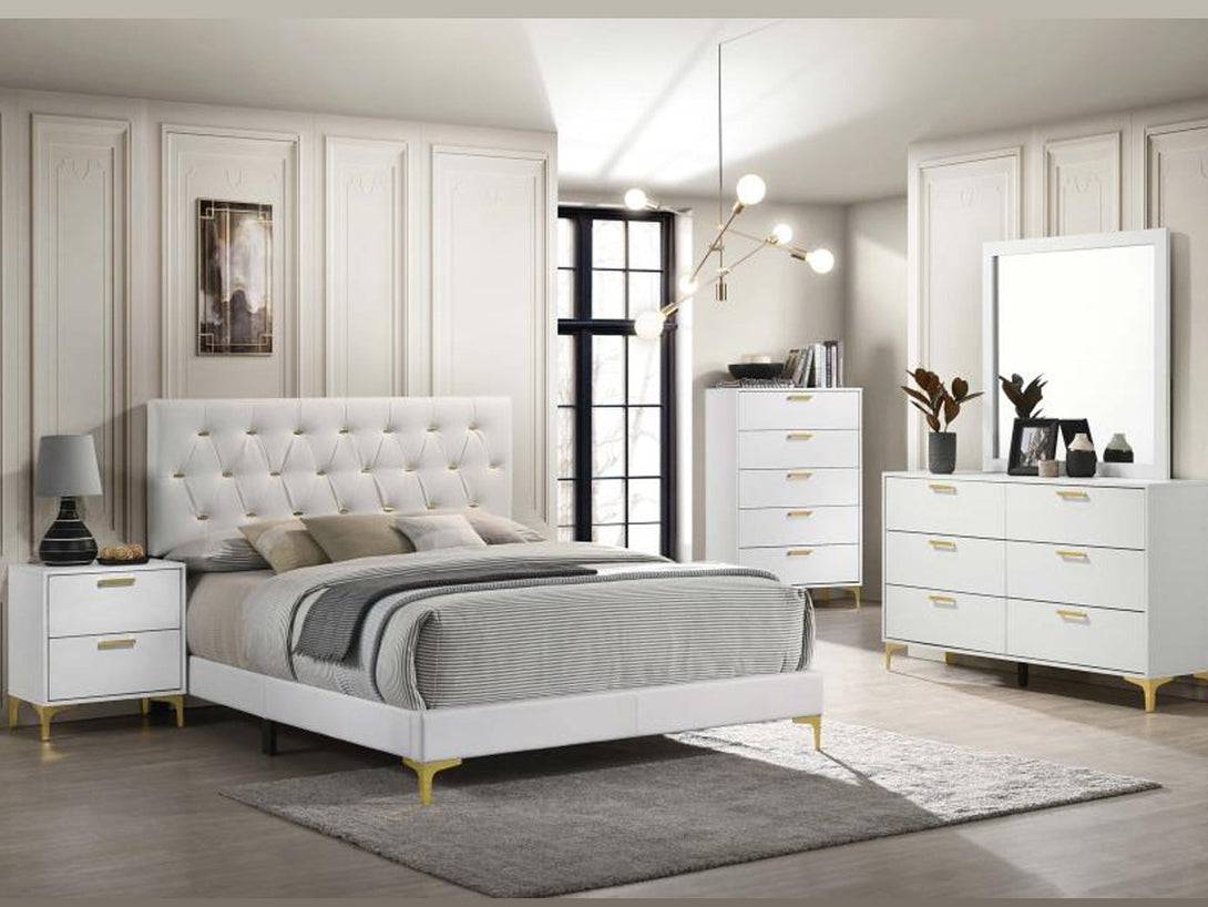 Kendall 5 Drawer Chest with elegant design and spacious storage for bedrooms