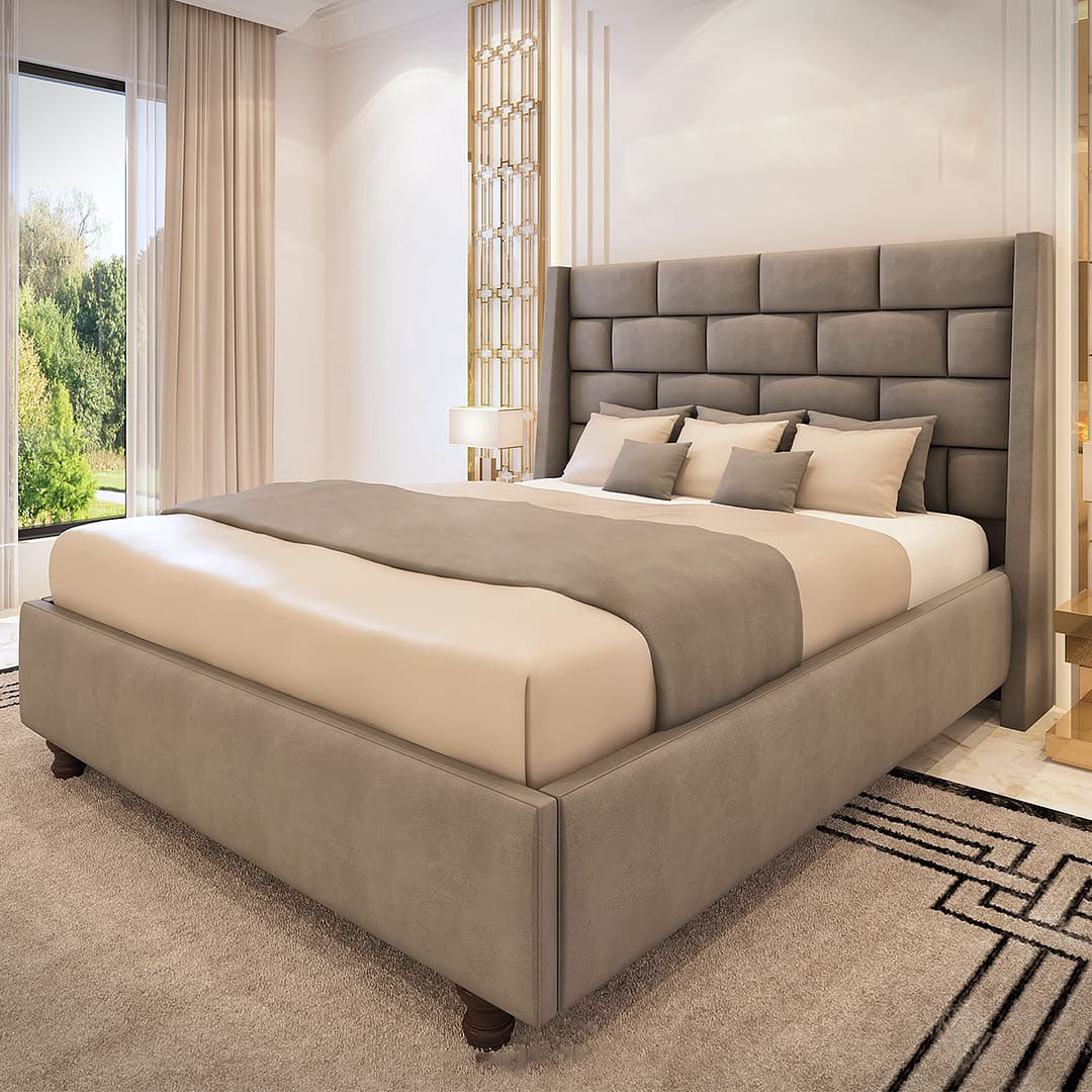 Masonry Limited Edition Bed with intricate detailing and exclusive design