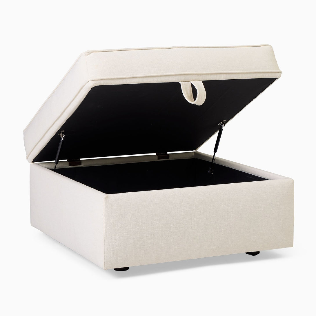Mod Box Storage Ottoman with multi-purpose functionality and stylish design for modern home decor.