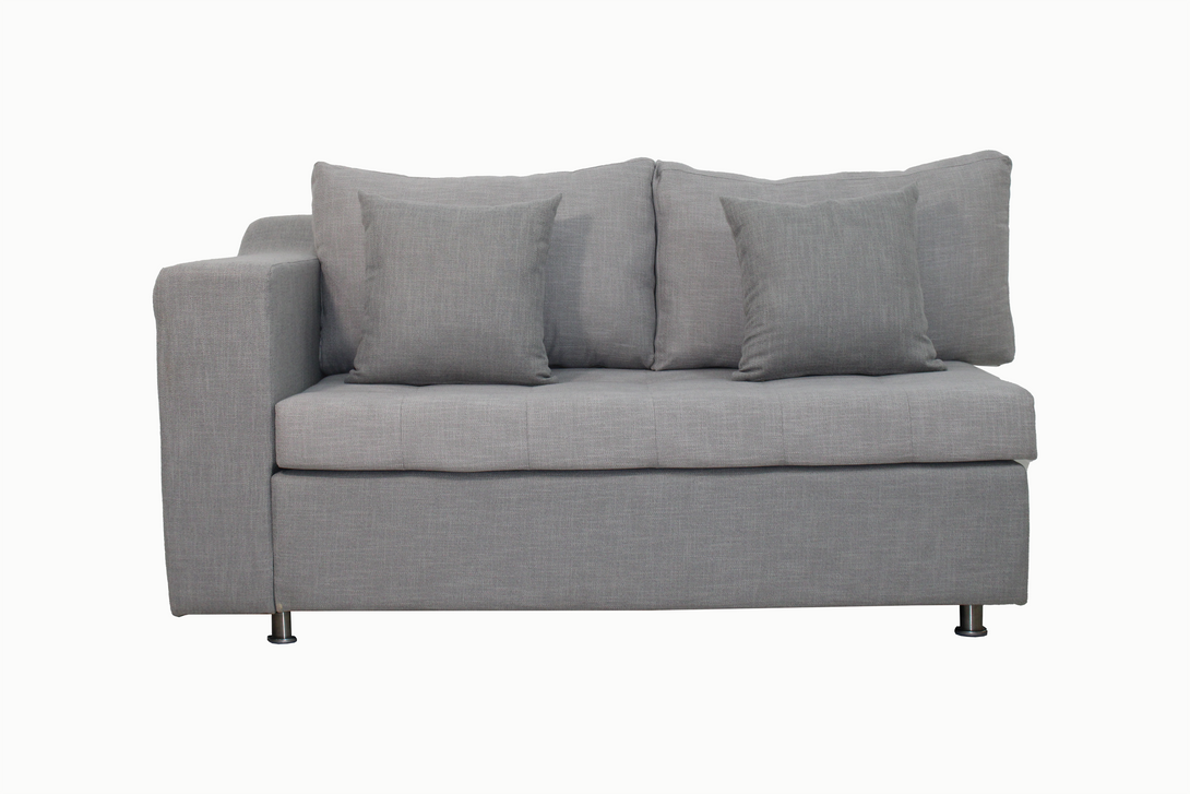 Neon Square Arm L-Shape Sofa by Timber Land Furniture - Modern Style and Practical Comfort for Living Rooms