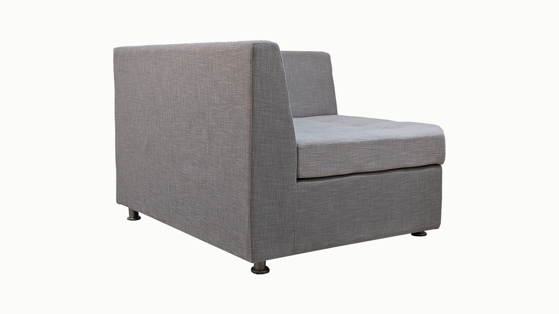 Neon Square Arm L-Shape Sofa by Timber Land Furniture - Modern Style and Practical Comfort for Living Rooms