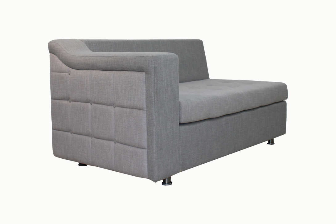 Neon Square Arm L-Shape Sofa by Timber Land Furniture - Modern Style and Practical Comfort for Living Rooms