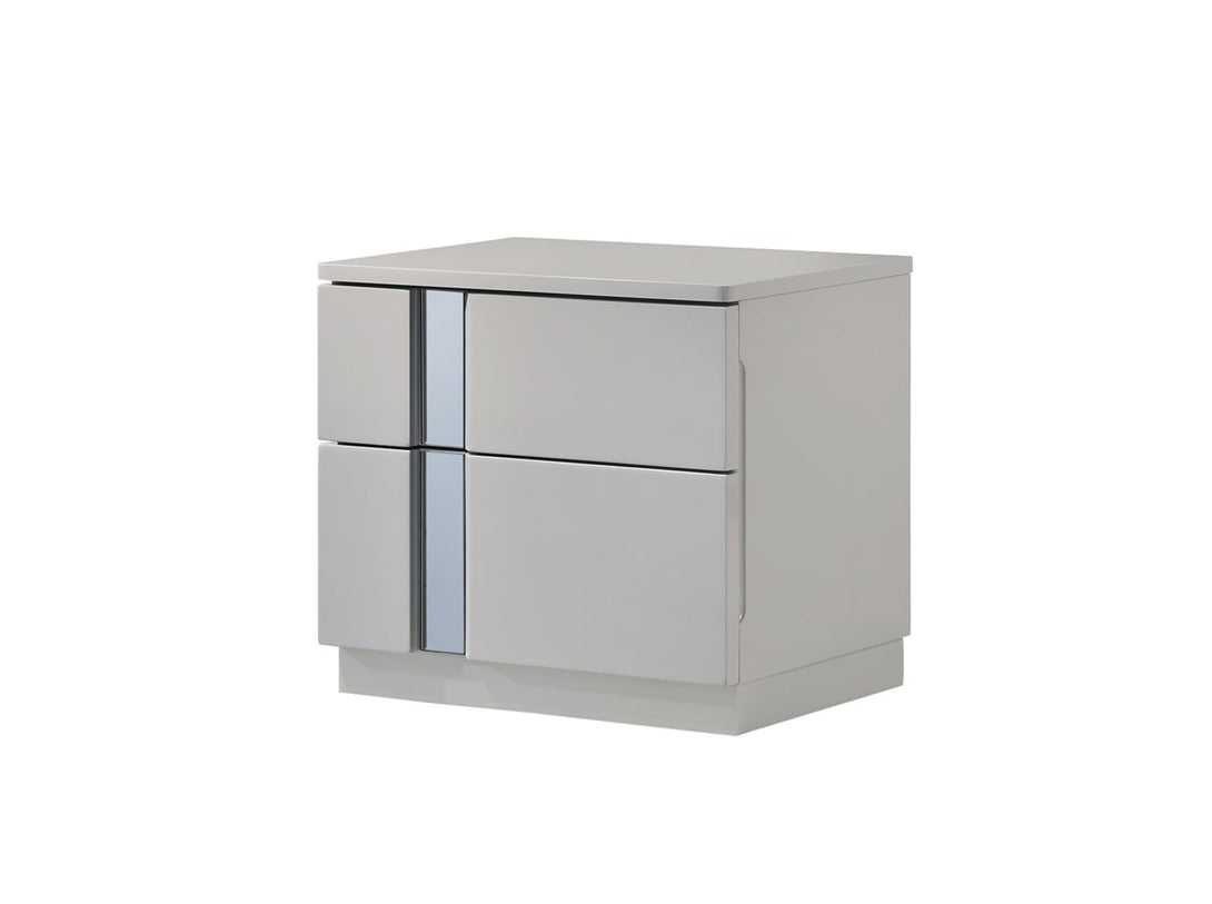 Palermo Bedroom Set with modern bed, wardrobe, and bedside tables - Timber Land Furniture