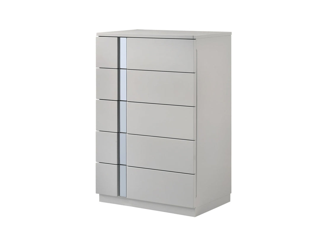 Palermo Bedroom Set with modern bed, wardrobe, and bedside tables - Timber Land Furniture