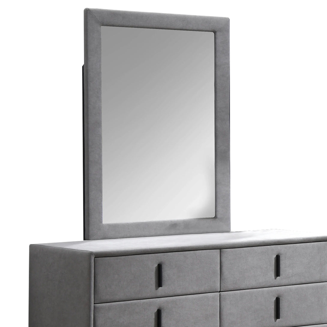 Porter Dresser with Mirror - Elegant Wooden Dresser with Spacious Storage and Mirror