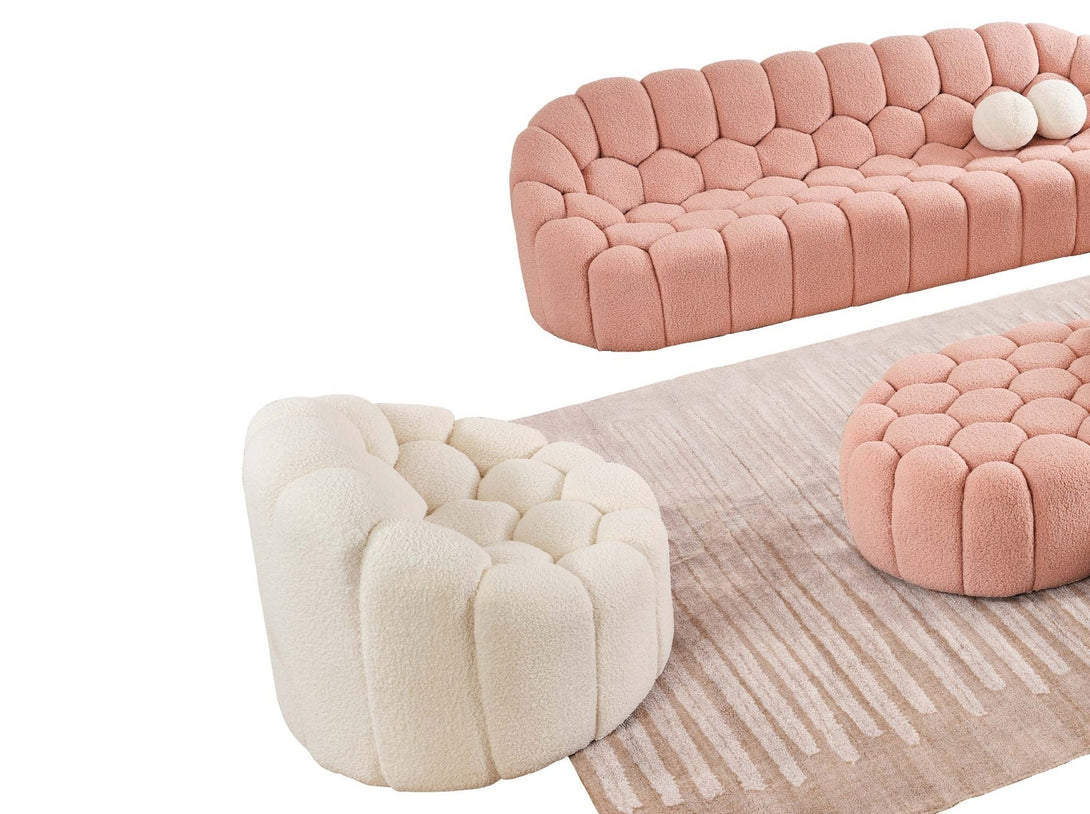 Puffy Empi Living Room Sofa Set – Cozy & Modern Sofa by Timber Land