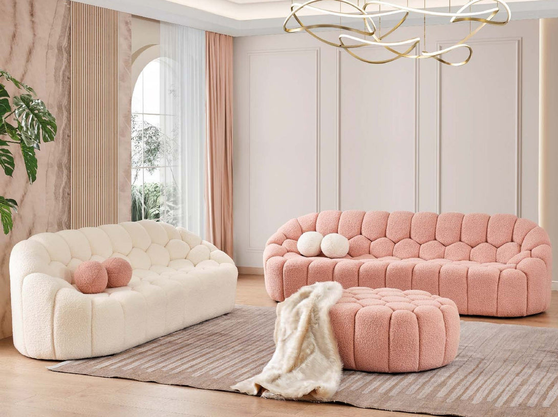 Puffy Empi Living Room Sofa Set – Cozy & Modern Sofa by Timber Land