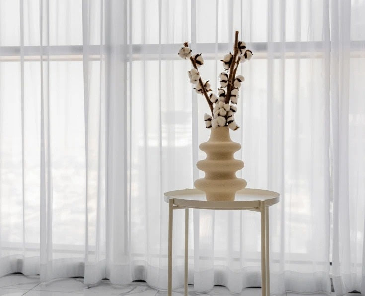 Sheer Curtains Dubai 2m x 3m – Light Filtering Elegant Window Coverings