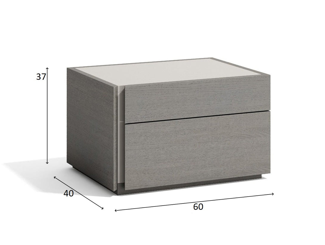 Sintra Bedroom Set with bed, wardrobe, and bedside tables - Timber Land Furniture