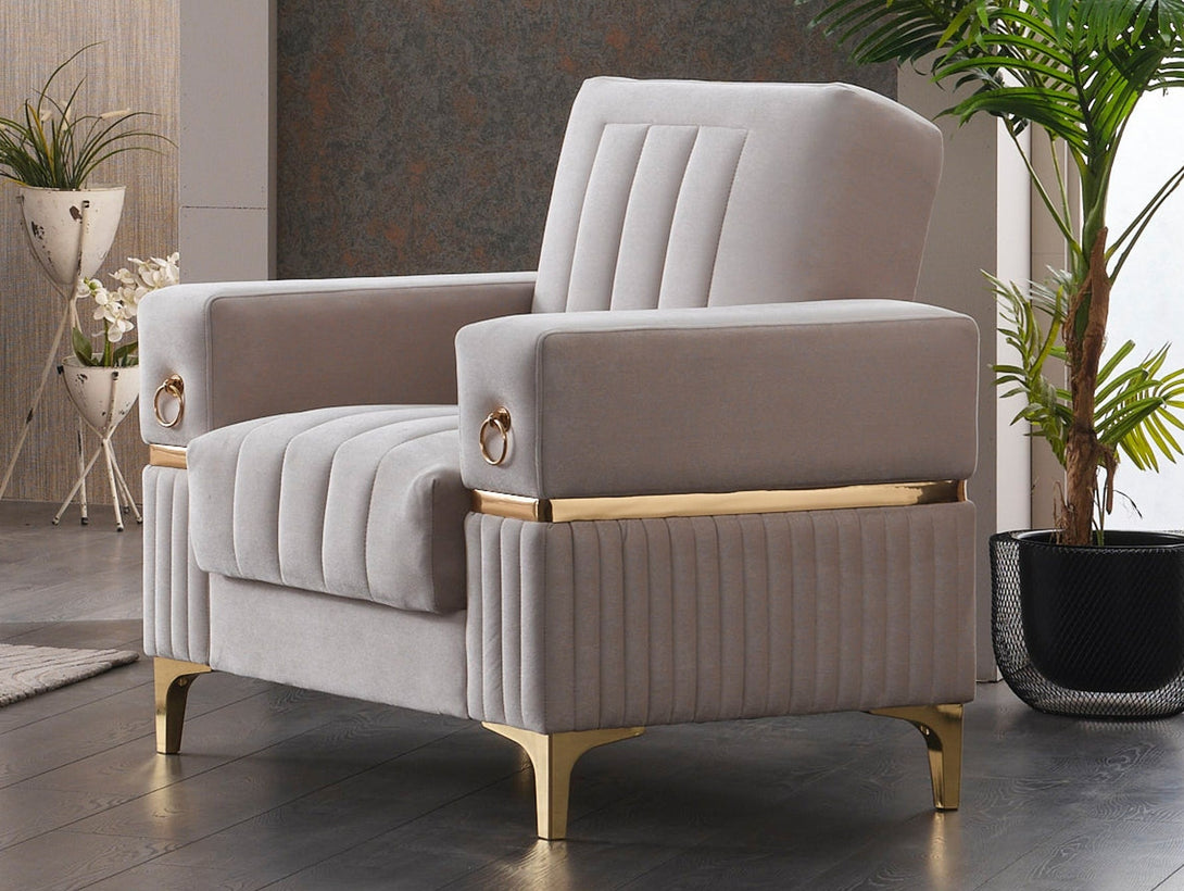 Tilda Living Room Sofa Set with modern design, wooden frame, and plush cushions.